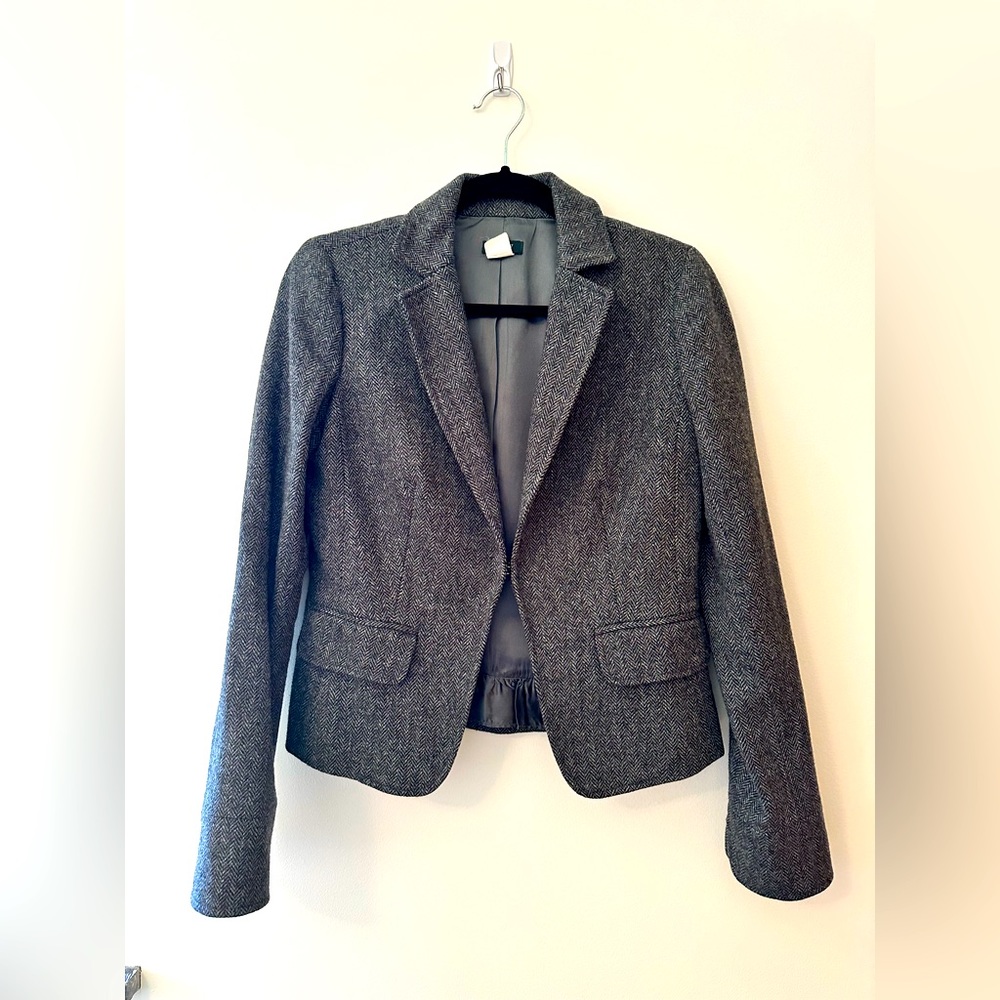 J Crew Wool Blazer in Size 4